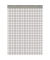 Notizblock 367505008 Recycling, kariert, A5, 60g, 50 Blatt