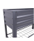 Hochbeet Lillia Metall anthrazit rechteckig 41,0 x 79,5 cm