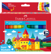 Jumbo Super Washable Filzstifte farbsortiert