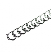 100 LMG Drahtbinderücken schwarz für 30 Blatt