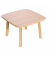 Beistelltisch Woody, 40cm (H), 60x60cm (BxT), quadratisch, buche / braun