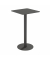 Stehtisch CROSS TRCROS6060H.01 110cm (H), 60x60cm (BxT), quadratisch, schwarz / schwarz