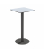 Stehtisch CROSS TRCROS6060H.02 110cm (H), 60x60cm (BxT), quadratisch, grau / schwarz