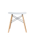 Hocker TBSKOL.23.13 Skoll, weiß, bis 100kg
