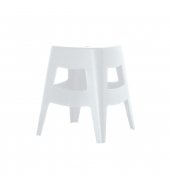 Sitzhocker TBBELX2.13 BELLINI, weiß