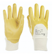 Mehrzweckschutzhandschuhe Sahara, Nitril, gelb/weiß, Größe 8 / M