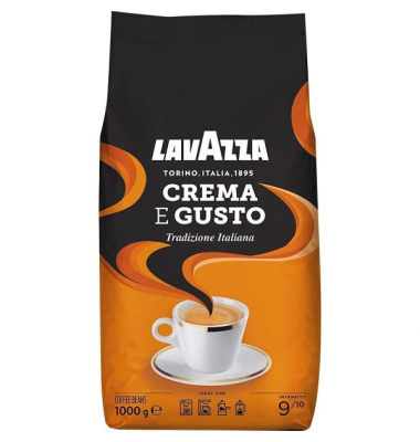Kaffee Crema E Gusto, ganze Bohnen, vollmundig und cremig, 1Kg
