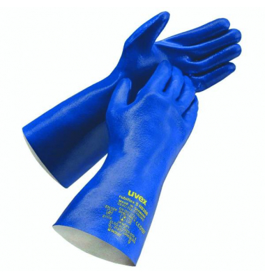 Chemikalienschutzhandschuhe rubiflex S NB35B, Nitril-Kautschuk (NBR), blau, Größe 10 / XL