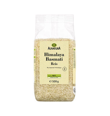 Bio Himalaya Basmati Reis 500,0 g Bio Himalaya Basmati Reis 500,0 g
