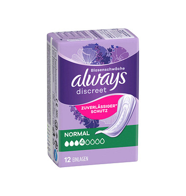 Slipeinlagen discreet Normal