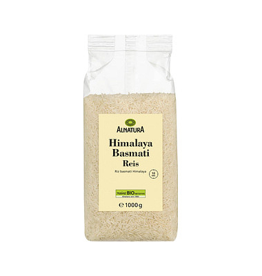 Bio Himalaya Basmati Reis 1,0 kg Bio Himalaya Basmati Reis 1,0 kg