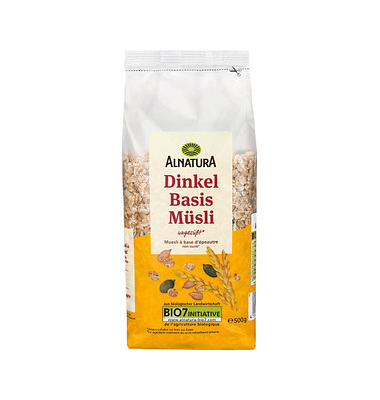 Bio Dinkel Basis Müsli 500,0 g Bio Dinkel Basis Müsli 500,0 g