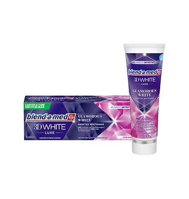 3D WHITE LUXE GLAMOROUS WHITE Zahncreme 75 ml