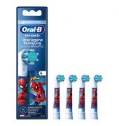 4 Oral-B PRO KIDS 3+ SPIDER-MAN Zahnbürstenaufsätze