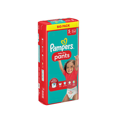 Windeln baby-dry™ BIG PACK  Größe Gr.5 (12-17 kg) für Babys und Kleinkinder (4-18 Monate)