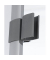 Trennwand mobil transluzent 152x170cm