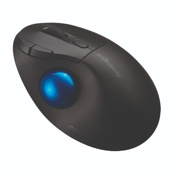 0085896721949 - Pro Fit Ergo TB450 Kabellose Trackball-Maus K72194WW 50 % Recycelter Kunststoff Scrollring Für Rechtshänder Bluetooth USB-A Nano-Empfänger Schwarz