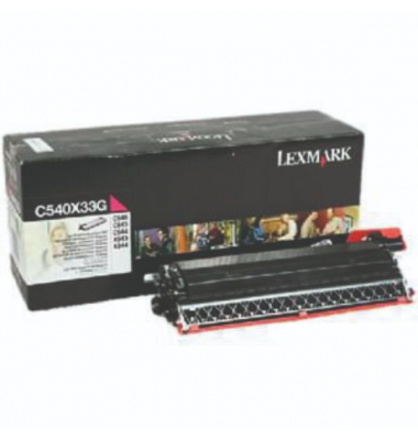 Entwicklereinheit Lexmark C540X33G, Reichweite: 30.000 Seiten, magenta