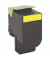 Toner 80C2XY0, gelb, ca. 4000 Seiten