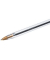Cristal Kugelschreiber mit Kappe Gr. M - 0,4 mm - schwarz -