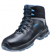 Sicherheitsstiefel, S2, SRC, ESD, Unisex, schwarz/blau, Weite 12, Gr&ouml;&szlig;e 42
