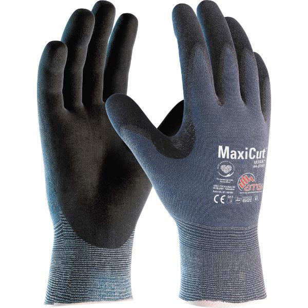 FP - atg® Schnittschutz-Strickhandschuhe MaxiCut® Ultra™ 44-3745 Gr8 blau schwarz