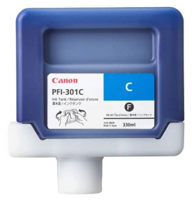 Druckerpatrone PFI301C (PFI-301C), cyan