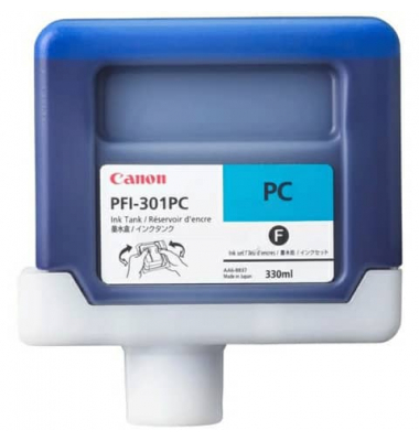 Druckerpatrone 1490B001 (PFI-301PC), fotocyan