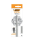 Cristal - Kugelschreiber - nachfüllbar - 0,7mm + 2 x Refill - schwarz