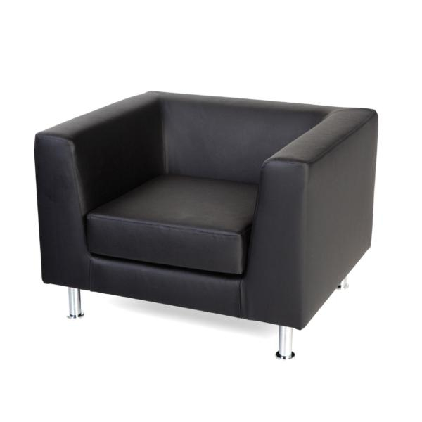 8427951971111 - Loungesessel Kunstleder Schwarz 8427951971111 Rocada