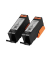 Druckerpatrone PGI-570 XL PGBK Twinpack 0318C007 (PGI-570PGBKXL), schwarz, ca. 2x 1000 Seiten