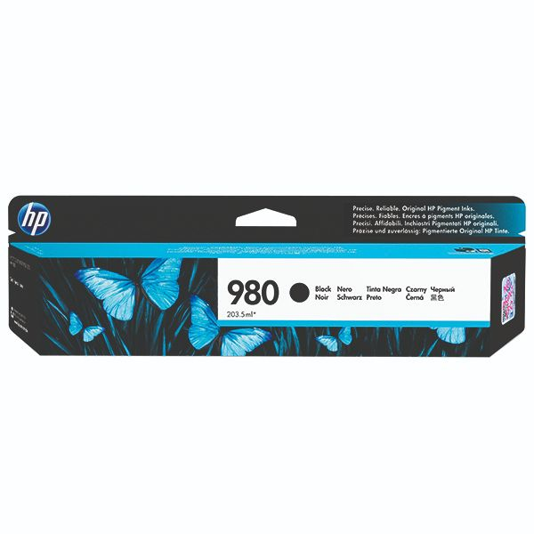 0887758769157 - HP 980 Black Original Ink Cartridge Druckerpatrone 1 Stück(e) Standardertrag
