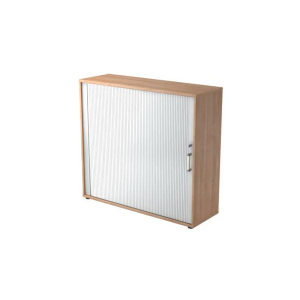 4032062151525 - Rollladenschrank Haziender V1733S N S CE abschließbar 3 OH nussbaum silber 120x110x40cm (BxHxT) 4032062151525 Hammerbacher