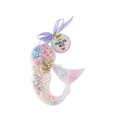 Perlen-Set Mermaid mehrfarbig