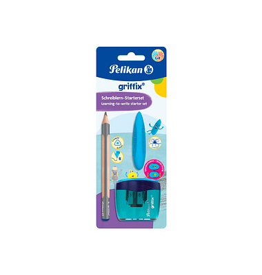 griffix Starter Bleistift-Set B silber 1 Set