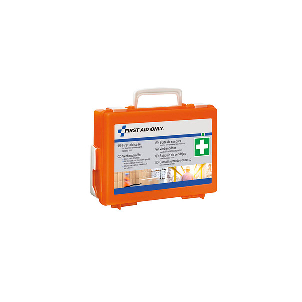 4027521522084 - First Aid Only - Arbeitsplatz Notfall-Set mit Handgriff din 13157 Orange