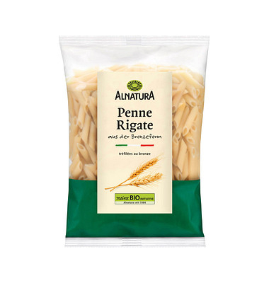 Bio Teigwaren Penne Rigate 500,0 g Bio Teigwaren Penne Rigate 500,0 g
