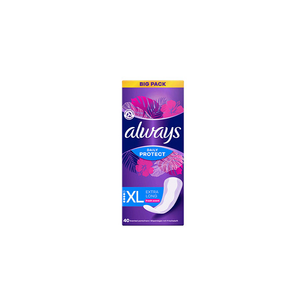 8006540689011 - Slipeinlagen Daily Protect Extra Long 8006540689011 always 40 Stück 8006540689011 - Slipeinlagen Daily Protect Extra Long 8006540689011 always 40 Stück