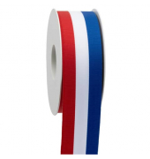 Zierband Frankreich 8471 4035/01/20 0025, 40mm x 25m, rot,weiß,blau