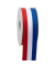 Zierband Frankreich 8471 4035/01/20 0025, 40mm x 25m, rot,weiß,blau