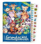 Hausaufgabenheft 8326-2 Rasselbande / liniert, A5, 70g, blau