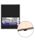 Notizbuch 400152623, Sketchbook, schwarz, A4, blanko, 100g, 96 Blatt / 192 Seiten