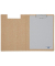 Klemmbrettmappe MAULbalance 2382077, A4, braun, Karton