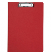 Klemmbrettmappe MAULbalance 2382025, A4, rot, Karton