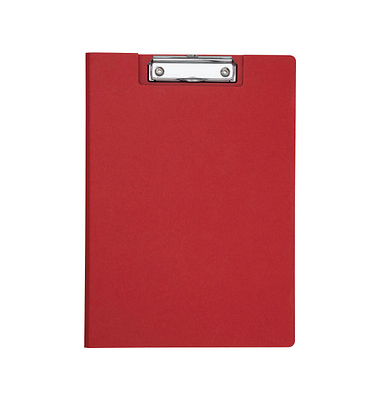 Klemmbrettmappe MAULbalance 2382025, A4, rot, Karton