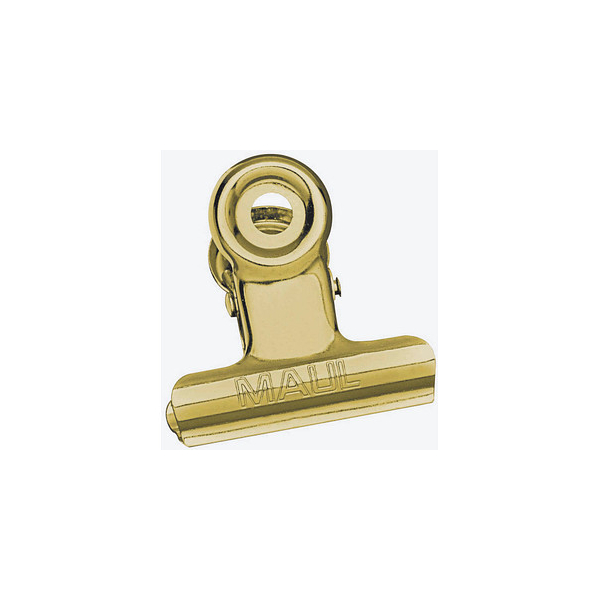 4002390092975 - 10 MAUL Foldbackklammern gold 30 cm 4002390092975 MAUL 10 Stück 4002390092975 - 10 MAUL Foldbackklammern gold 30 cm 4002390092975 MAUL 10 Stück