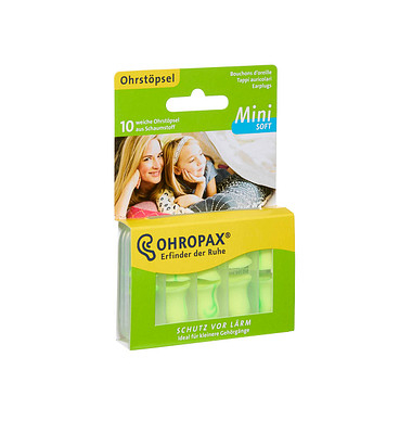 OHROPAX OHROPAX Mini SOFT Ohrstöpsel 35 dB Schaumstoff