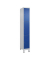 Schließfachschrank Classic Plus enzianblau, lichtgrau 080010-103 S10003, 3 Schließfächer 30,0 x 50,0 x 195,0 cm
