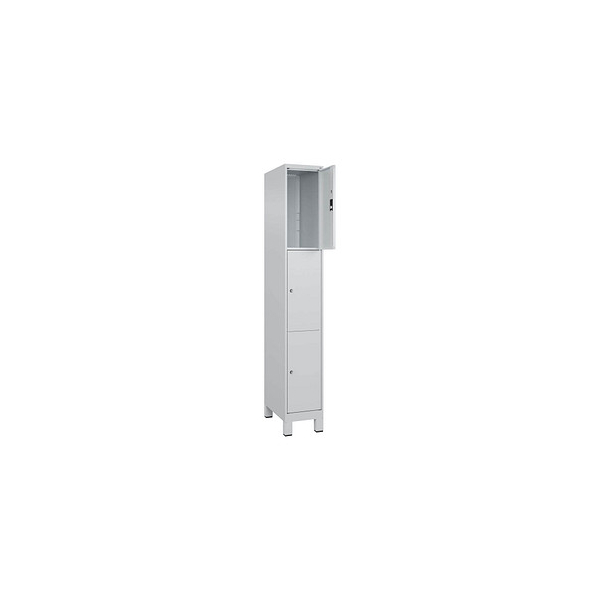 4066681679368 - Schließfachschrank Classic Plus lichtgrau 080010-103 S10009 3 Schließfächer 300 x 500 x 1950 cm 4066681679368 C+P-Möbel 4066681679368 - Schließfachschrank Classic Plus lichtgrau 080010-103 S10009 3 Schließfächer 300 x 500 x 1950 cm 4066681679368 C+P-Möbel