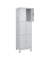 Schließfachschrank Classic Plus lichtgrau 080010-203 S10007, 6 Schließfächer 60,0 x 50,0 x 195,0 cm
